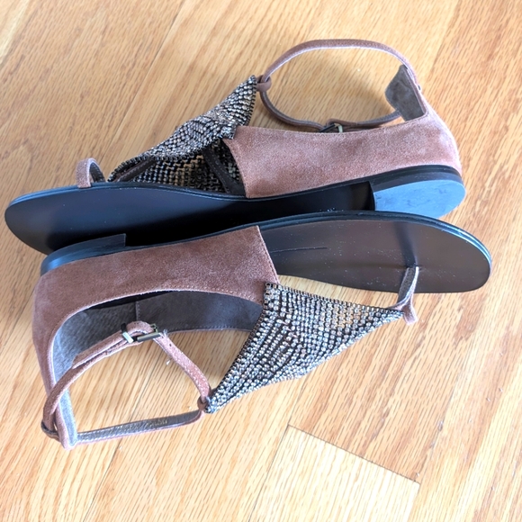 Lola Cruz Jewel Sandals Sz EU 38